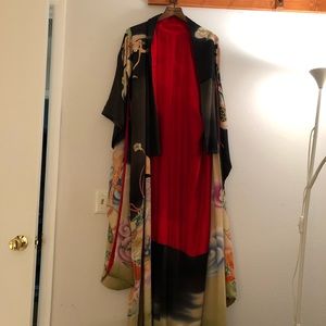 Vintage Japanese kimono robe